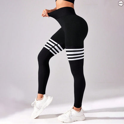 Ladies Imported High Waist Seamless Black Butt Lifter Gym/Yoga Legging