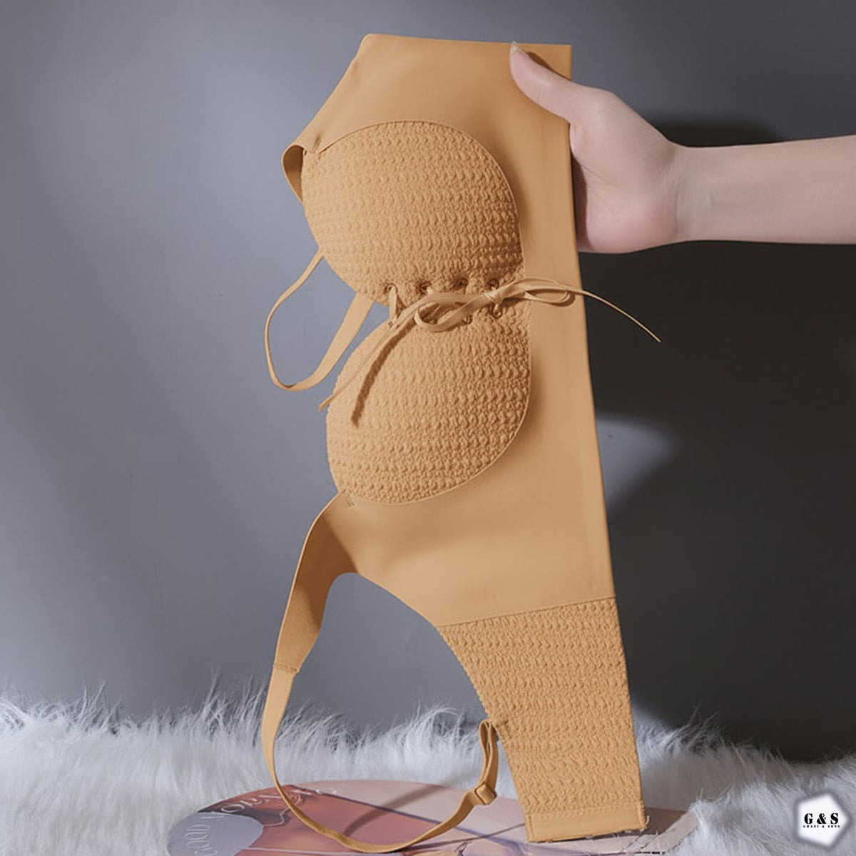 Premium Quality Double Padded Pack Of 2 Seamless Non-Wired Pushup Bras