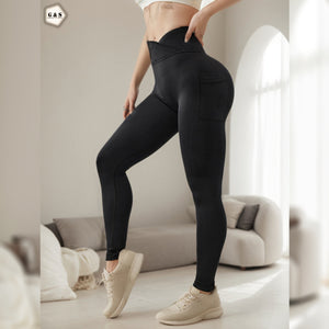 High Quality Seamless Pocket Design Butt Lifter Gym/Yoga Legging