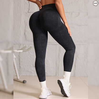 High Waist Seamless Charcoal Butt Lifter Gym/Yoga Legging