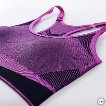 High Quality Pack Of 3 Adjustable Straps Sports Bras