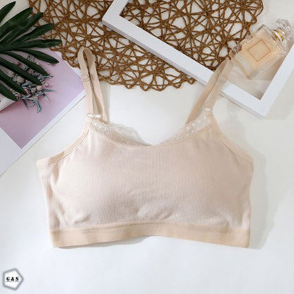 Girls Imported Pack Of 3 Pushup T-Shirt Bralette