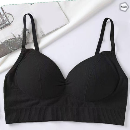 Ladies Imported Pack Of 3 Adjustable Straps Padded Bralette