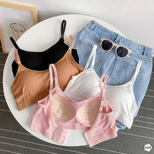 Girls Imported Pack Of 3 New T-Shirt Bra/Bralette