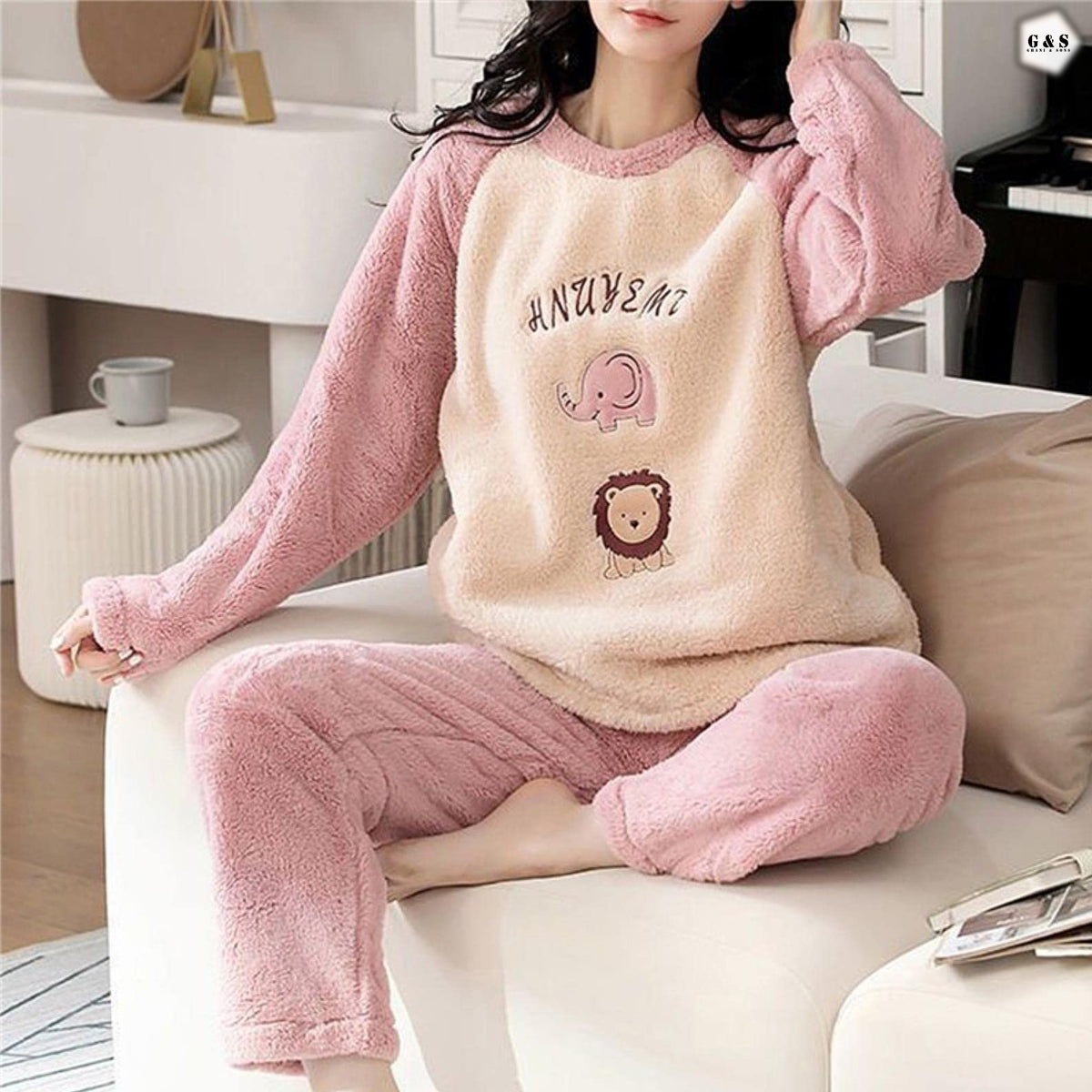 Ladies Imported Winter Flannel Suit