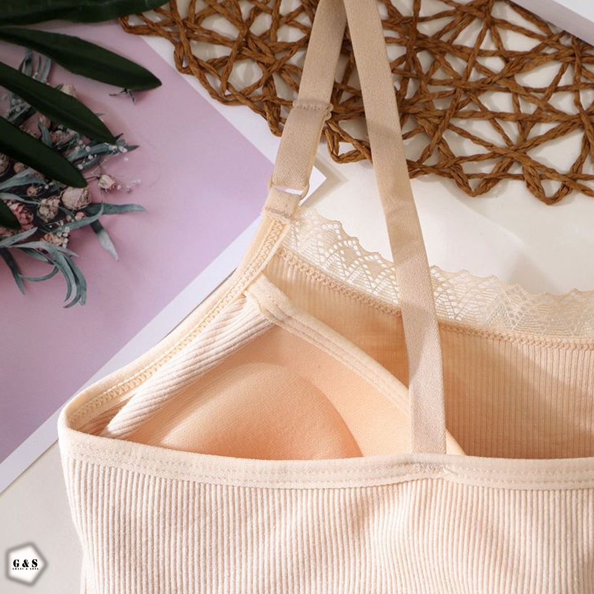Girls Imported Pack Of 3 Pushup T-Shirt Bralette