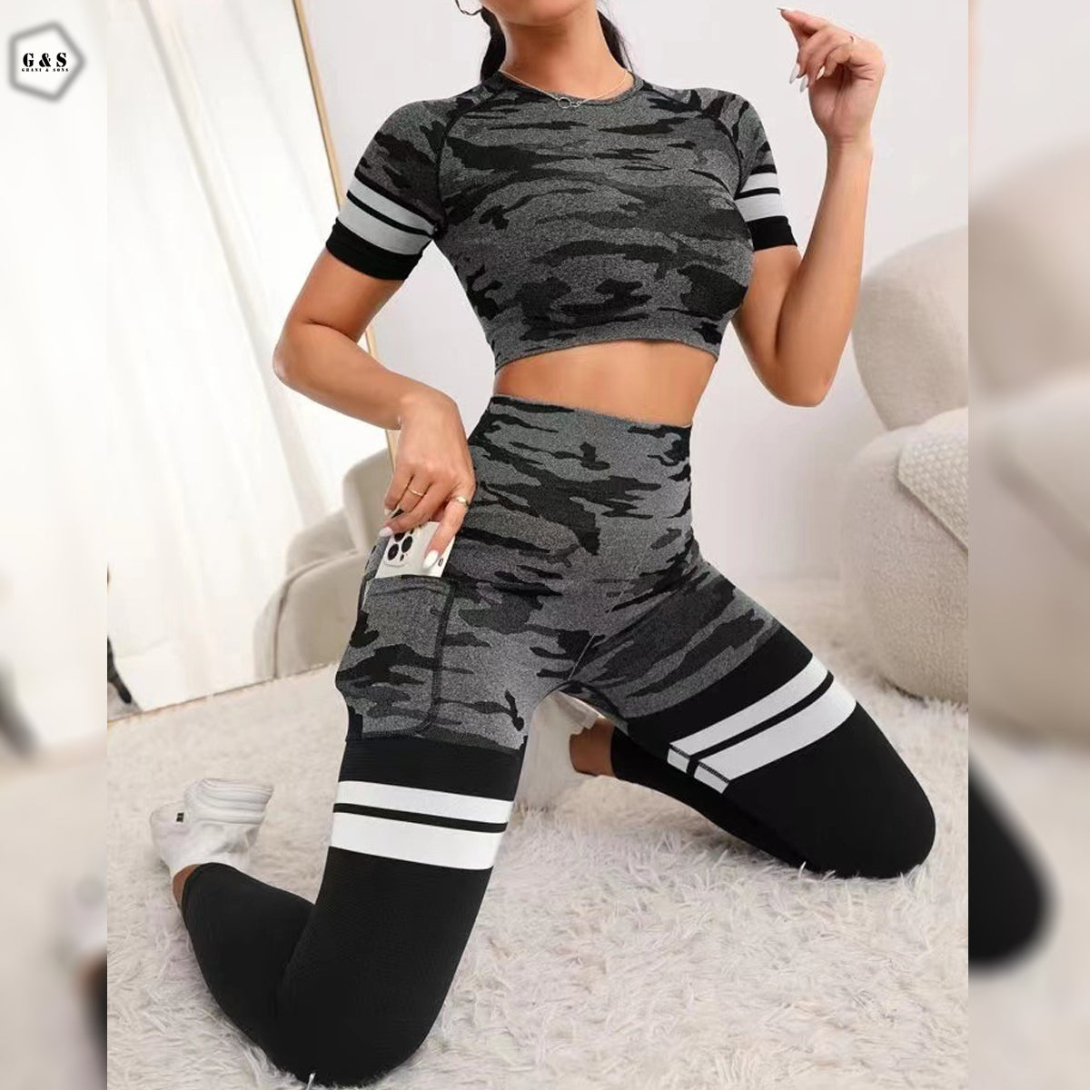 Ladies Imported Seamless High Waist Butt lifter Gym/Yoga Suit
