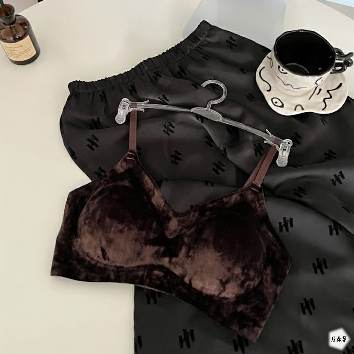 Pack Of 3 Light Padded Winters Velvet Bra