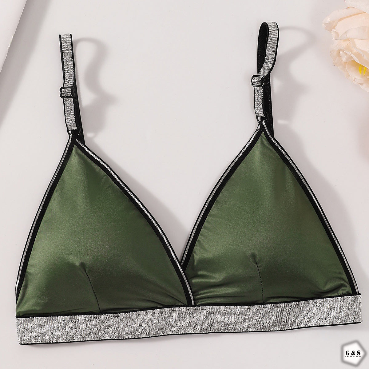 Girls Imported Pack Of 3 Silk Light Padded T-Shirt Bra/Bralette