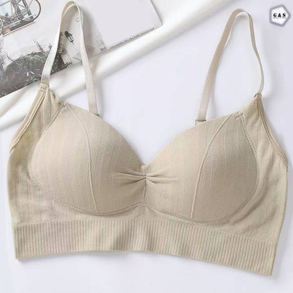 Ladies Imported Pack Of 3 Adjustable Straps Padded Bralette