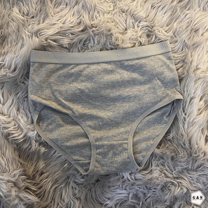 Pack Of 5 Corduroy Stretch Cotton Panties