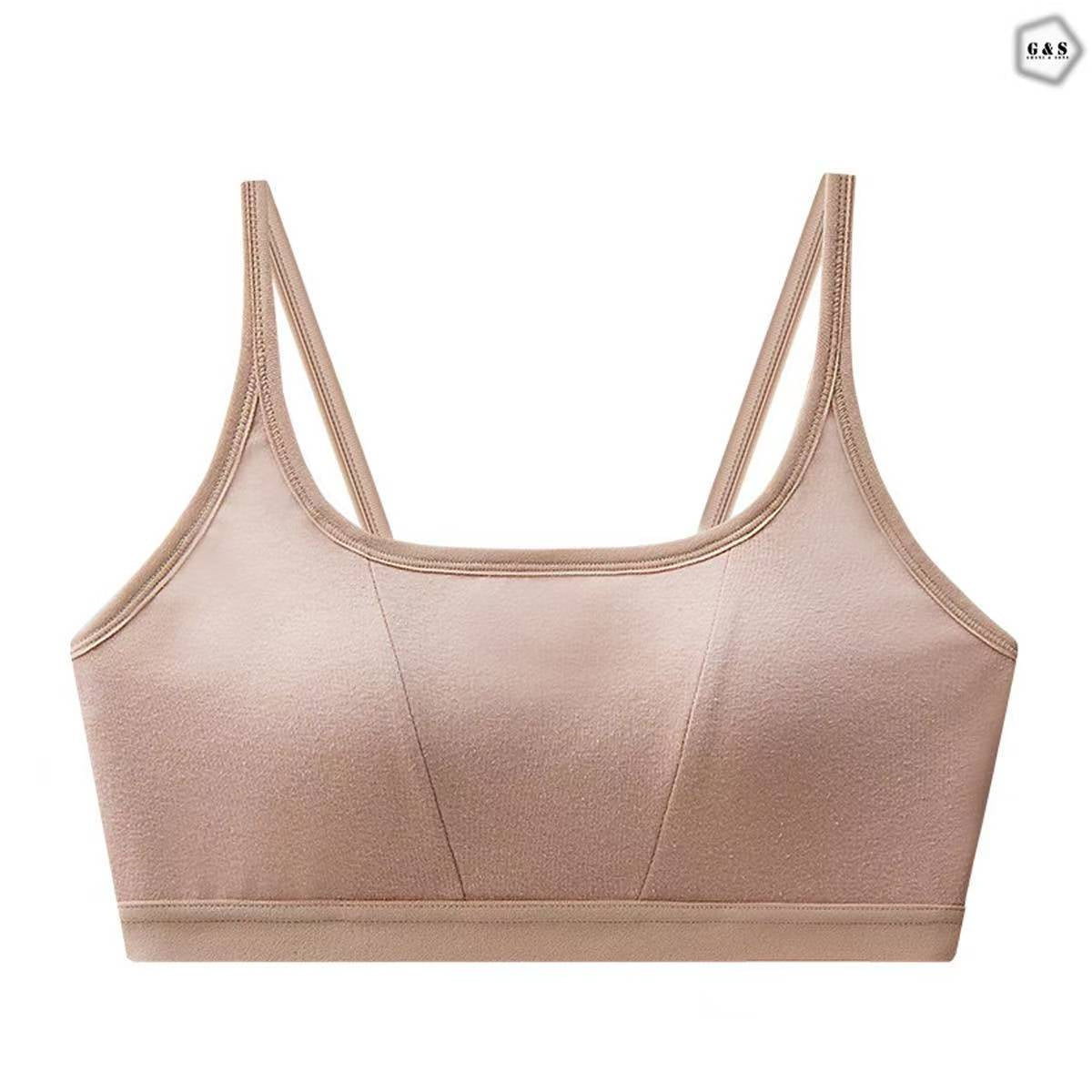Pack Of 3 Cotton Pushup Bralette With Back Hooks