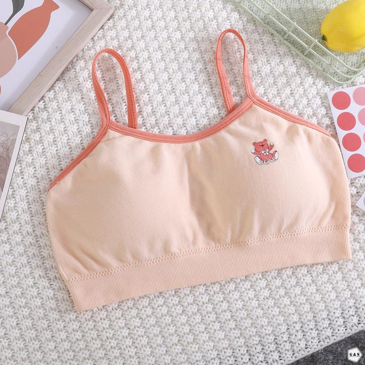 Girls Imported Pack Of 3 High Quality T-Shirt Bralette