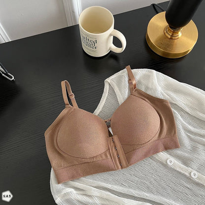 Ladies Imported Pack Of 3 Front Open Nursing/Casual Bralette