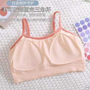 Girls Pack Of 3 High Quality Fix Pads T-Shirt Bralette