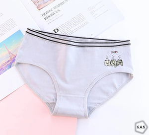 Girls Imported Pack Of 5 Cotton Jersey Panties
