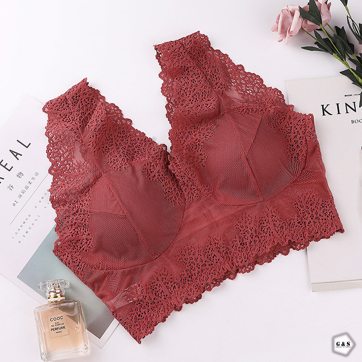 Beautiful Pack Of 3 New Style Lace Bralette