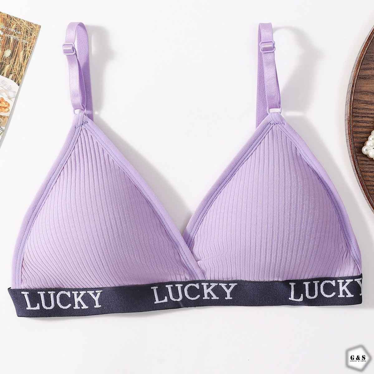 Girls Imported Pack Of 3 Cotton Light Padded T-Shirt Bra/Bralette