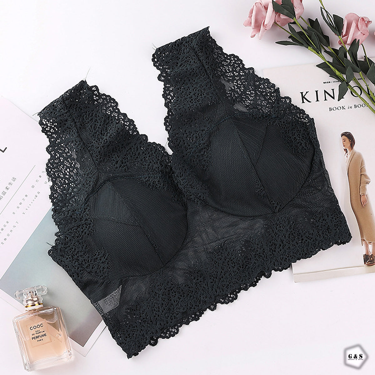 Beautiful Pack Of 3 New Style Lace Bralette