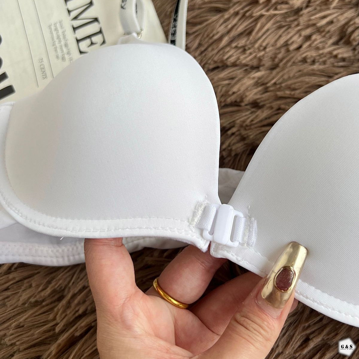 Pack Of 2 Half Cup Design Single Padded Non-Wired Front Open Pushup Bras