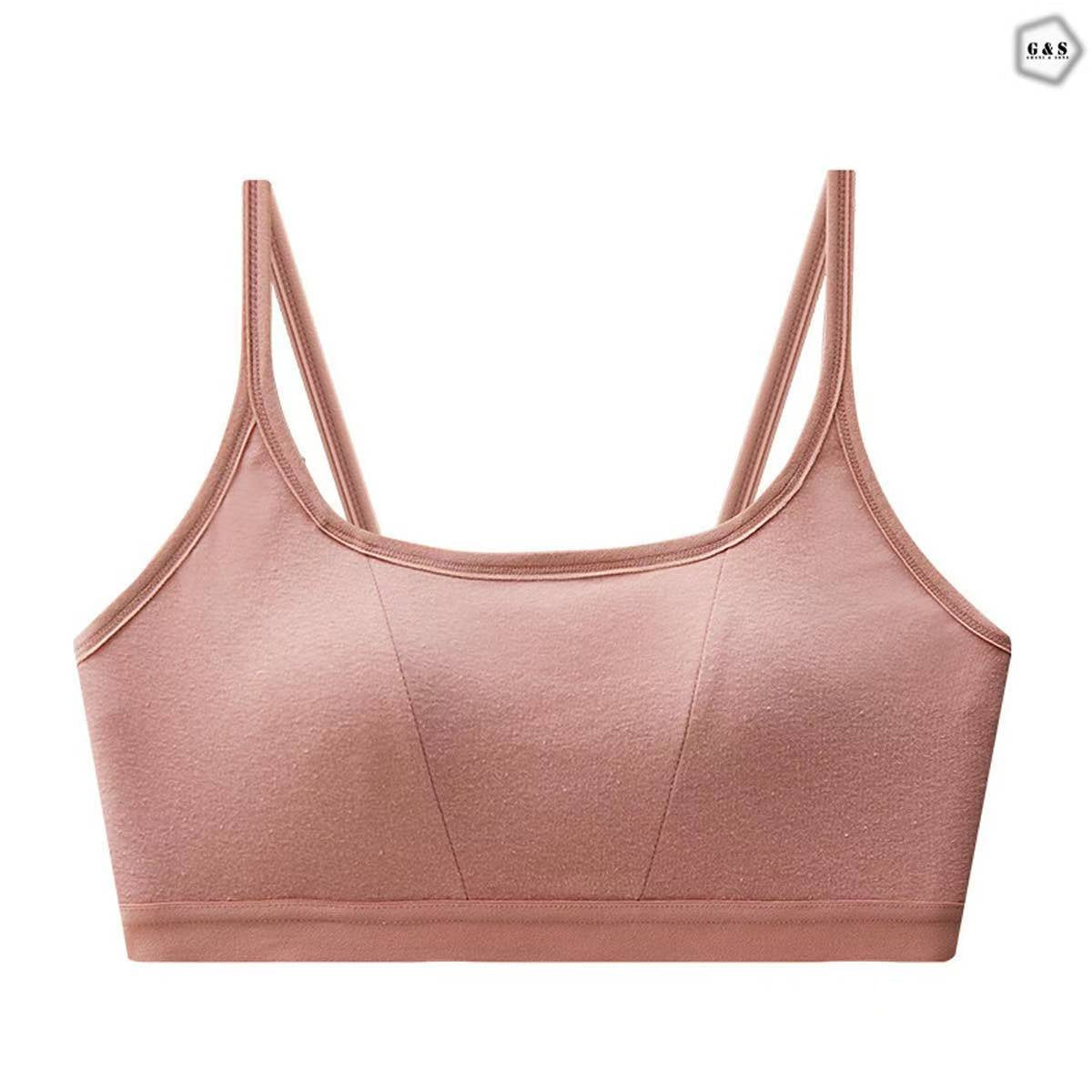 Pack Of 3 Cotton Pushup Bralette With Back Hooks