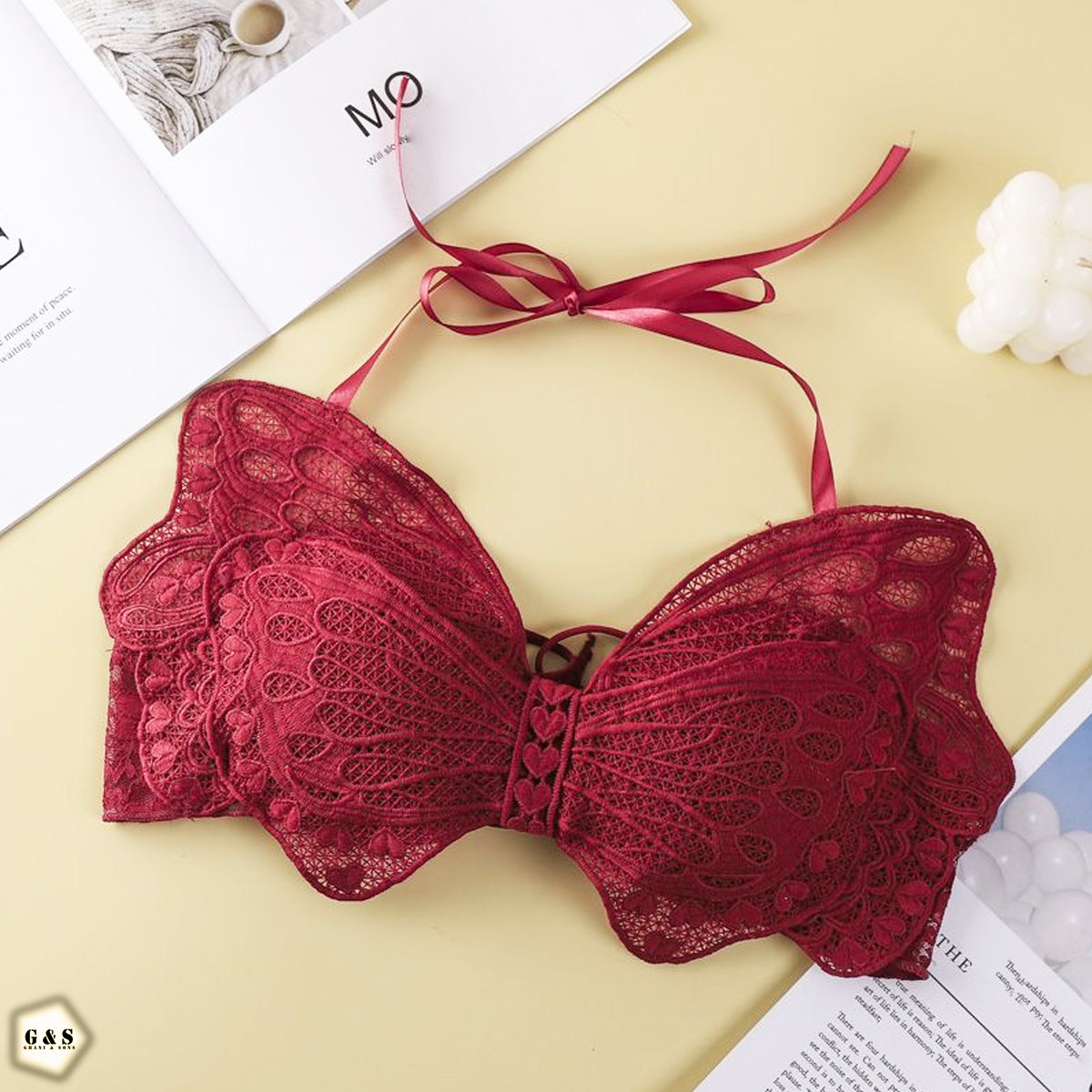 High Quality Pushup Padded Pack Of 3 Back Cross Design Bralette