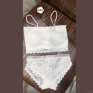 Pack Of 3 Stylish Bralette With Panties Set